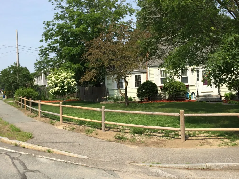 Affordable landscape installation in Randolph, MA by Premier Landscaping