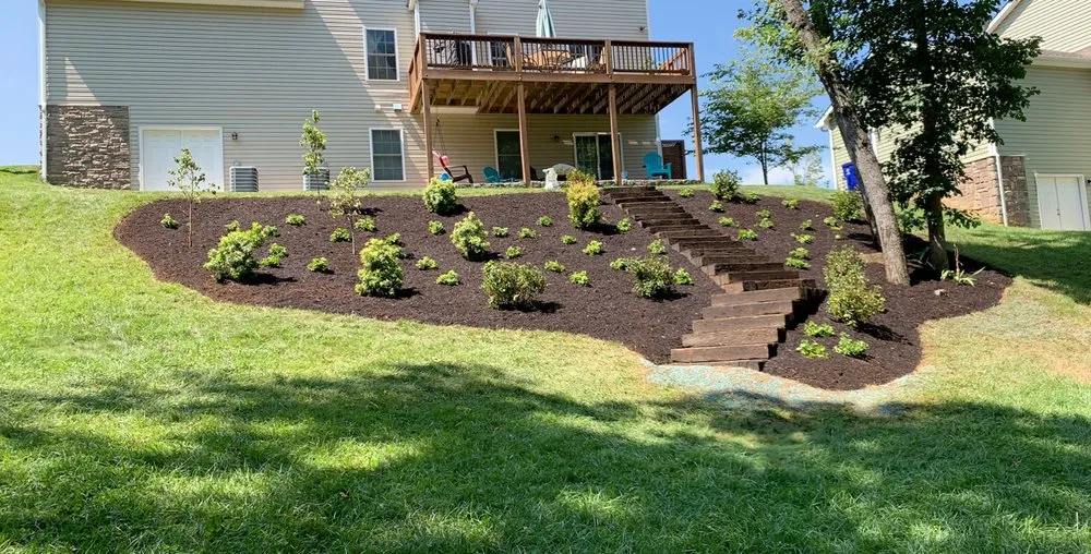 Reliable landscape installation in Jacksonville, NC by Premier Lawn & Construction