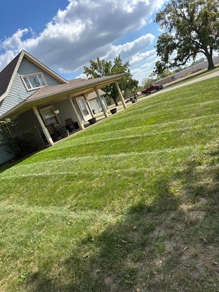 Trusted outdoor landscaping in Ogden, IL by Premier Lawn & Land