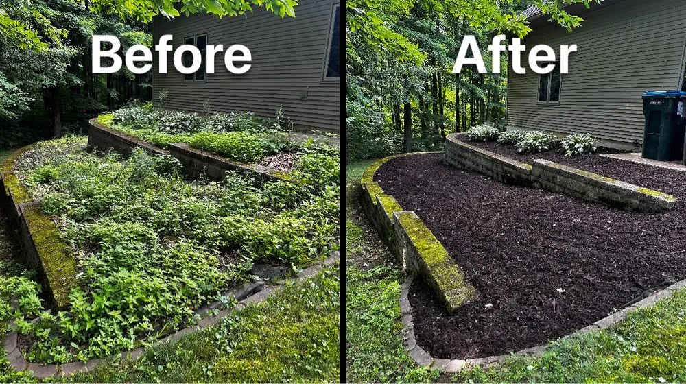 Custom landscape installation in Kronenwetter, WI - Premier Lawn & Landscape