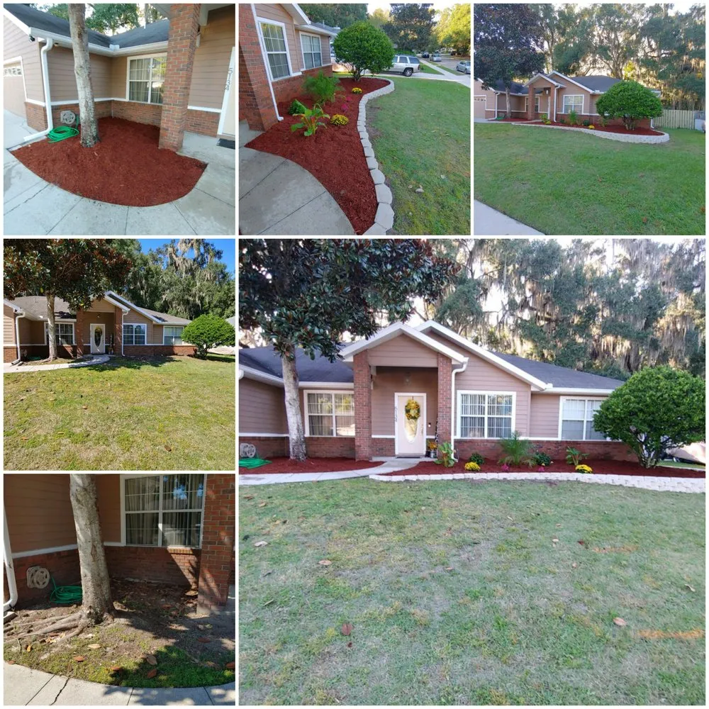 Custom landscaping services with custom design in High Springs, FL by Premier Lawn Care