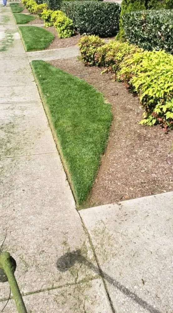 Custom garden landscaping in Pensacola, FL by Premier Lawn Care