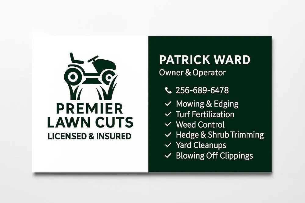 Reliable yard maintenance in Anniston, AL by Premier Lawn Cuts