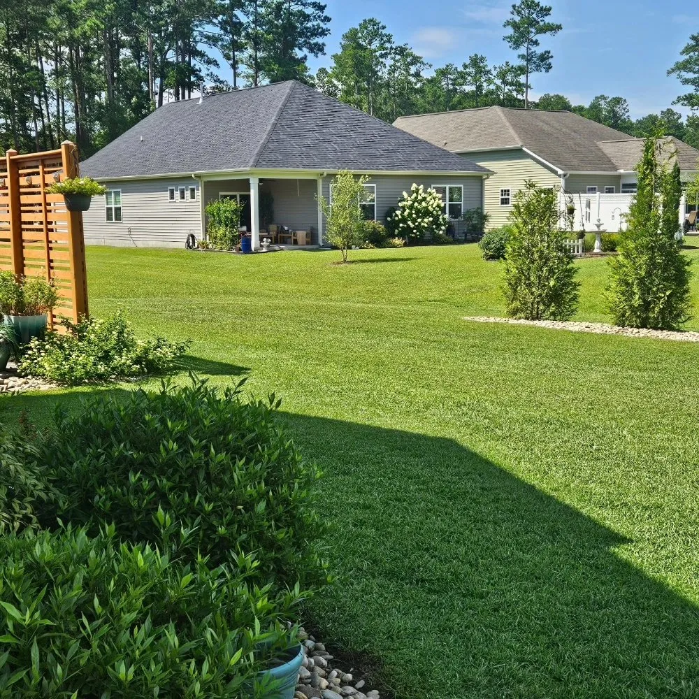 Affordable residential landscaping for residential properties in New Bern, NC by Premier Lawns of New Bern