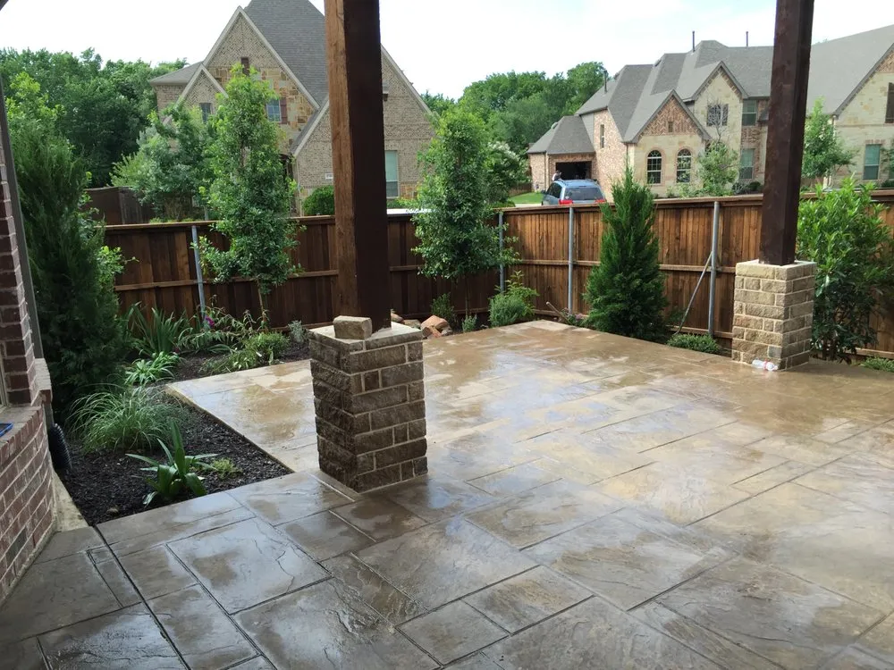 Top-rated landscape design for year-round maintenance in Flower Mound, TX by Premier Lawnscapes of Texas