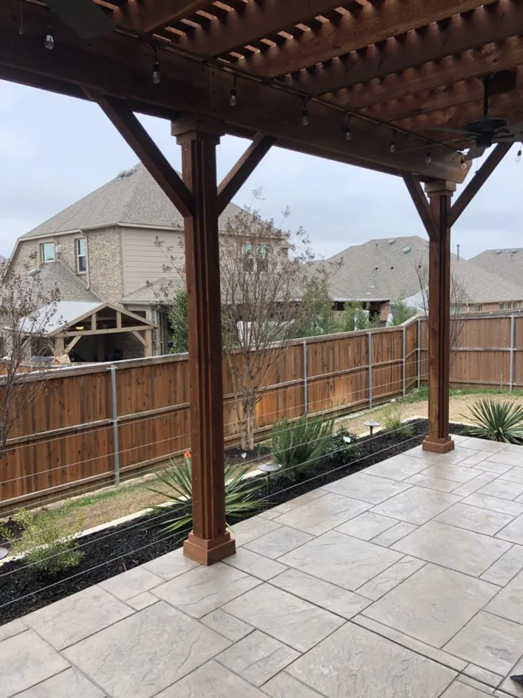 Professional garden landscaping for residential properties across Flower Mound, TX - Premier Lawnscapes of Texas