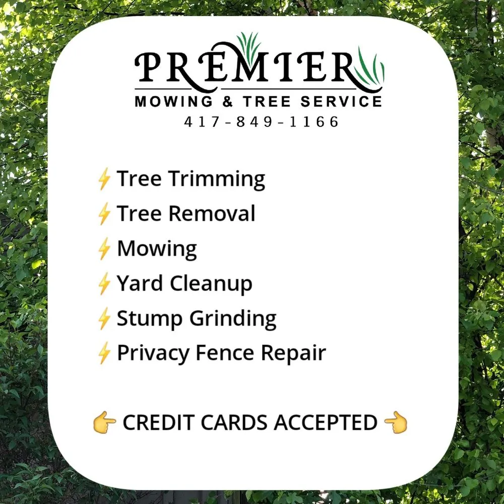 Trusted yard maintenance experts serving Ozark, MO - Premier Mowing & Tree Service