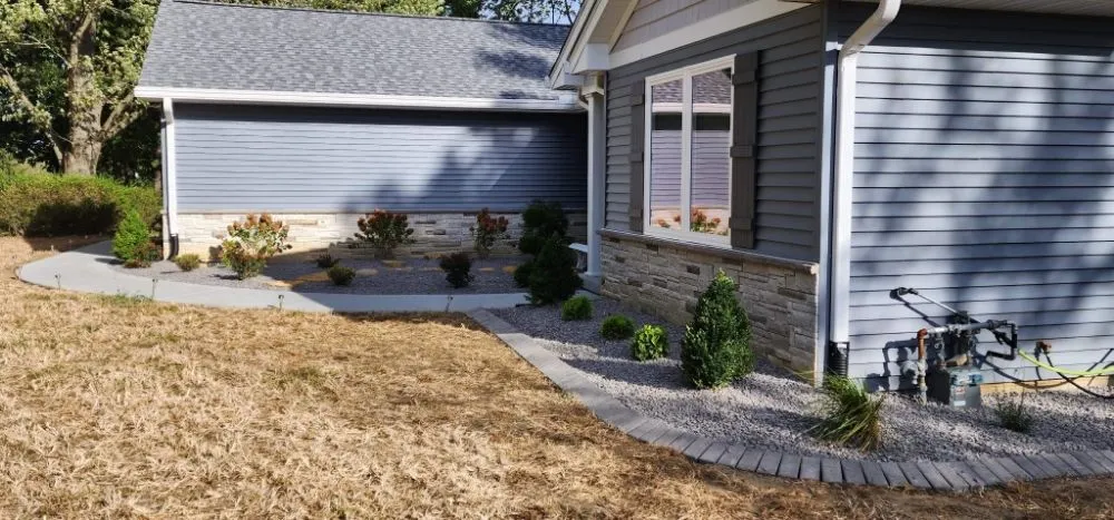 Affordable landscaping services in Chatham, IL by Premier Outdoor Creations