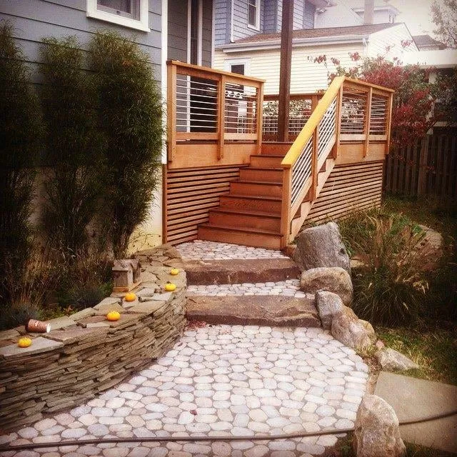 Trusted lawn mowing service with custom design across Palmyra, NJ - Premier Outdoor Living LLC