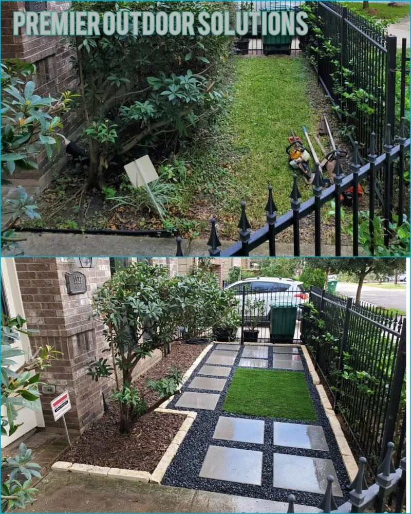 Affordable yard maintenance for outdoor upgrades across Houston, TX - Premier Outdoor Solutions