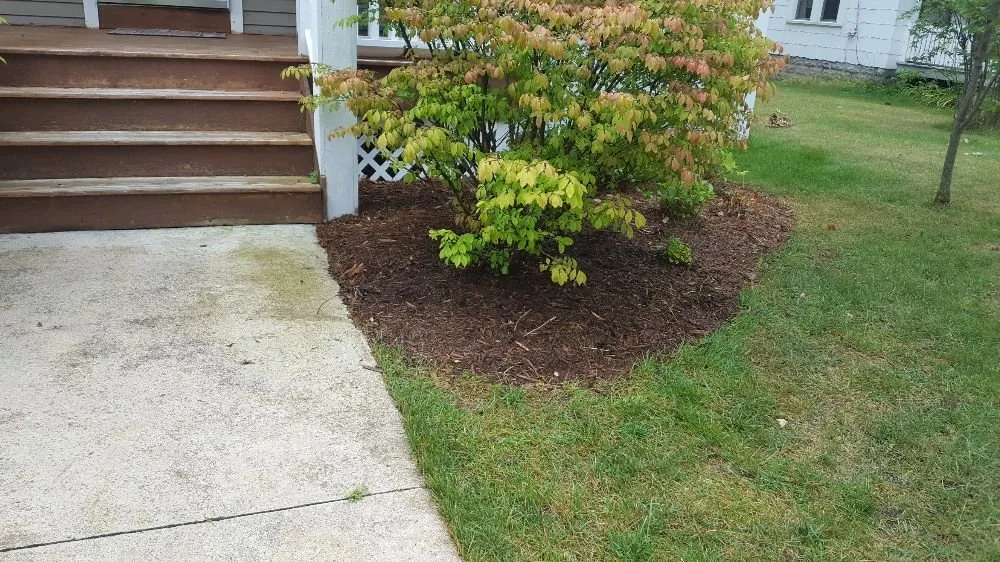 Custom garden landscaping in Traverse City, MI by Premier Outdoors