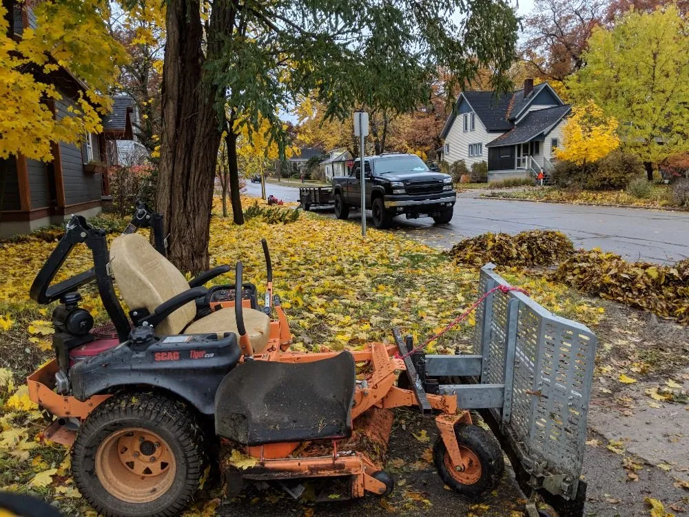 Reliable yard maintenance in Traverse City, MI by Premier Outdoors