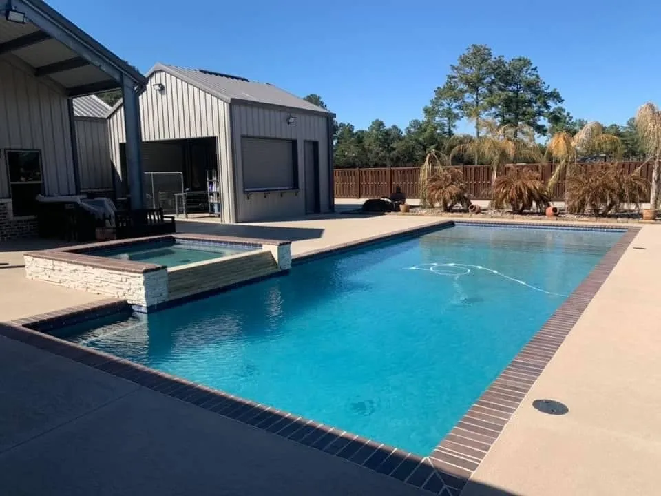 Expert landscape installation for residential properties in Port Neches, TX by Premier Pools & Patios