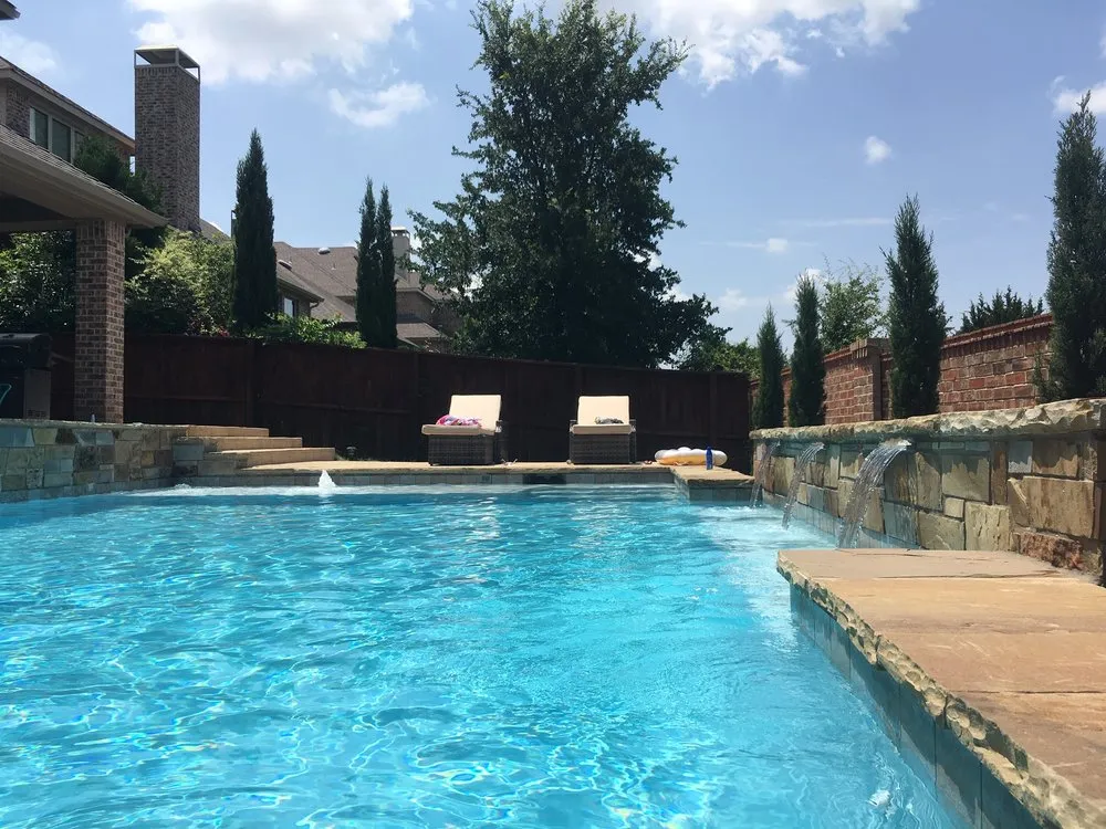 Custom landscape installation experts serving Lewisville, TX - Premier Pools, Inc