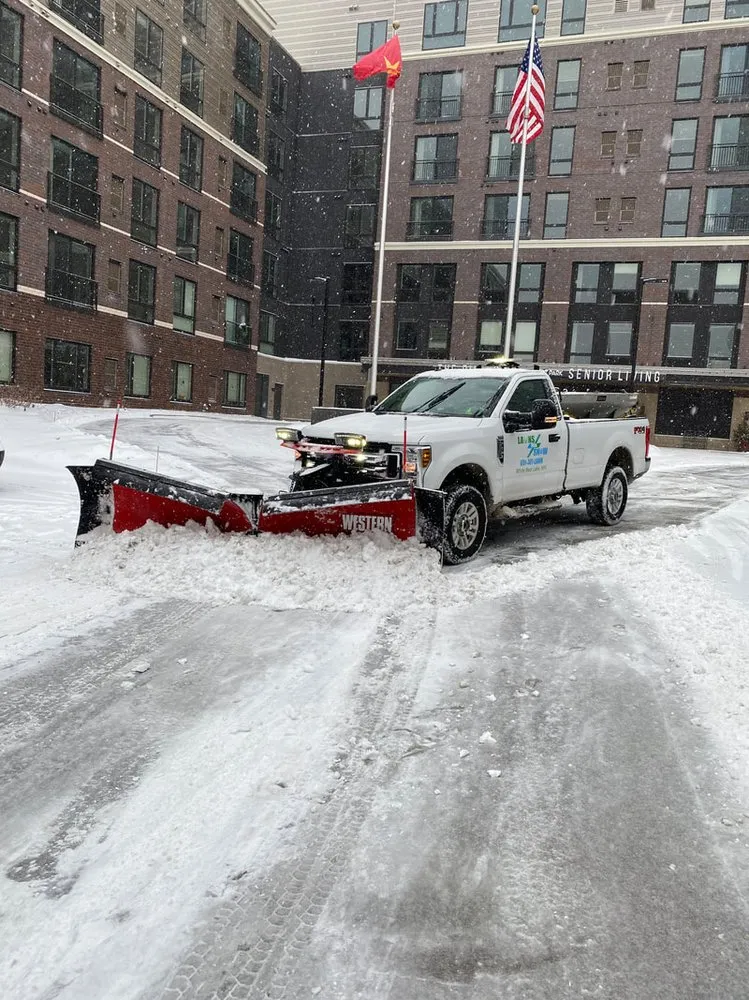 Custom lawn mowing service for homes in White Bear Lake, MN by Premier Property Maintenance