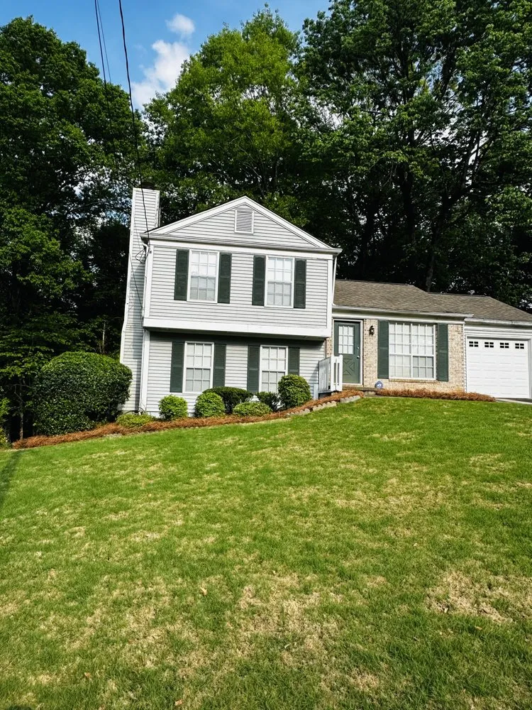 Custom garden landscaping in Atlanta, GA by Premier Rojas Landscapes LLC