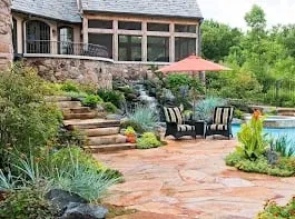 Local outdoor landscaping for residential properties in Lemont, IL by Premier Service