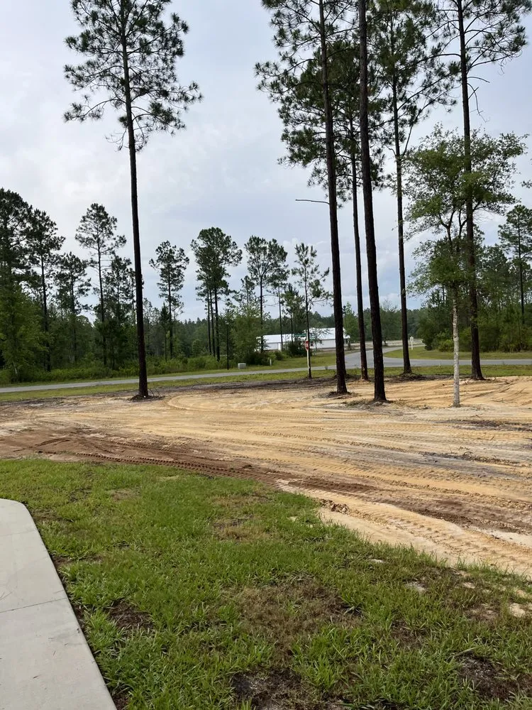 Affordable landscape installation in Bryceville, FL by Premier Site Prep Excavation