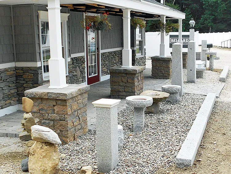 Custom residential landscaping in Killingworth, CT - Premier Stone Products