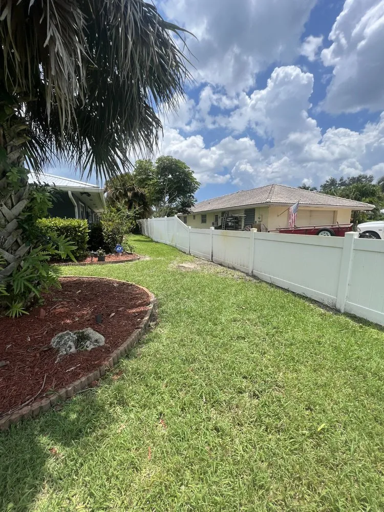 Custom residential landscaping in Fort Pierce, FL by Premier tree and land services