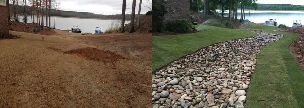 Affordable landscape installation near you across Newnan, GA - Premier Turf and Landscapes