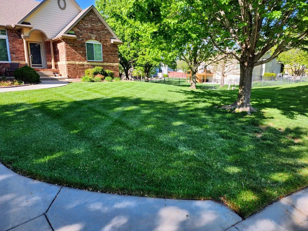 Professional outdoor landscaping for residential properties across Edmond, OK - Premier Turf Management