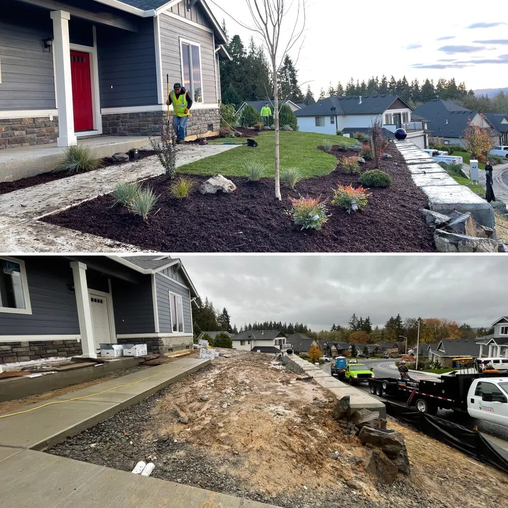 Affordable lawn care service for residential properties in Vancouver, WA by Premier Works