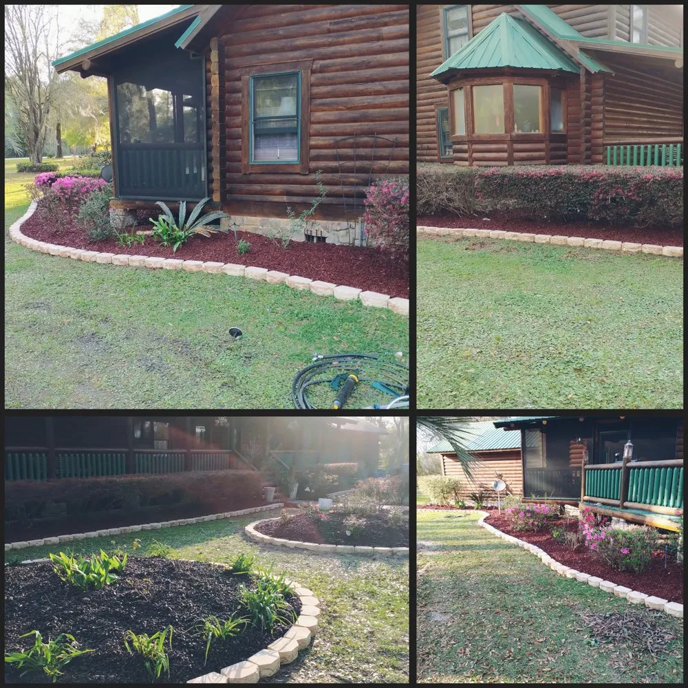 Affordable outdoor landscaping for beautiful yards in Branford, FL by Premier Yard Pro's