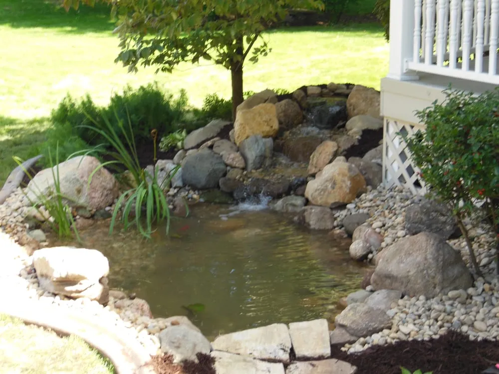 Top-rated residential landscaping for year-round maintenance in Middlebury, IN by Premiere Aquascapes