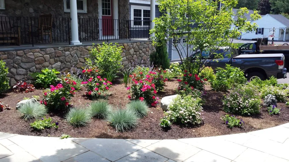 Professional lawn care service for homes in Weston, MA by Premiere Landscape