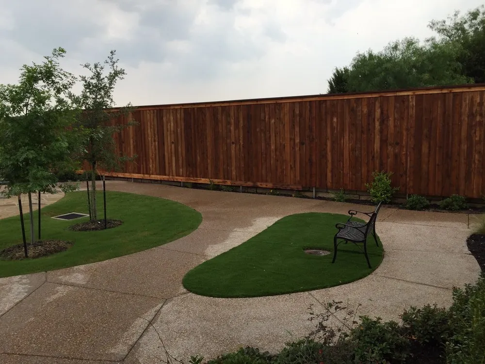 Expert yard cleanup service for homes in Granbury, TX by Premium Construction Stone Masonry & Landscape