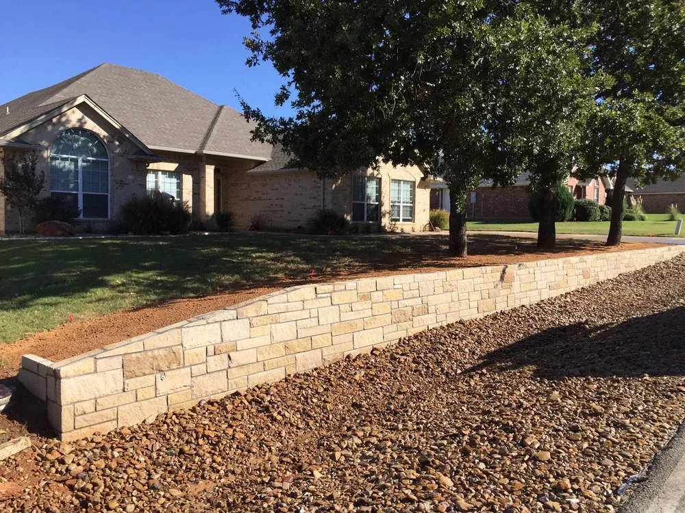Custom landscape design experts serving Granbury, TX - Premium Construction Stone Masonry & Landscape
