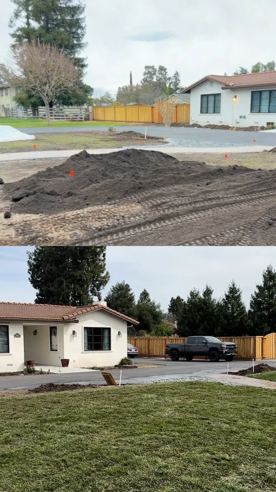 Professional lawn care service in San Martin, CA by Premium Design & Build