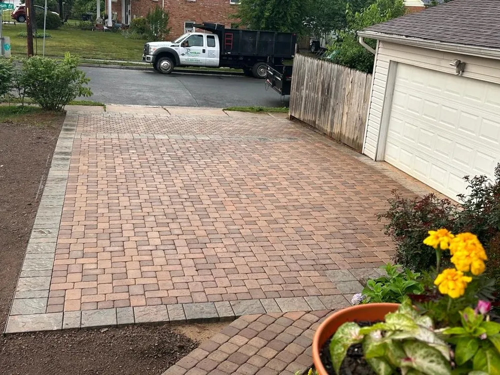 Affordable landscape installation in Manassas, VA by Premium Drainage & Erosion Solutions