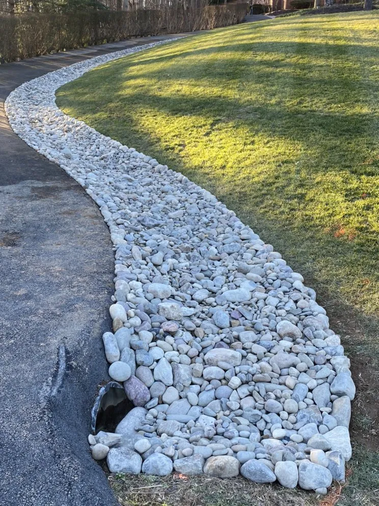 Custom landscape installation in Manassas, VA - Premium Drainage & Erosion Solutions