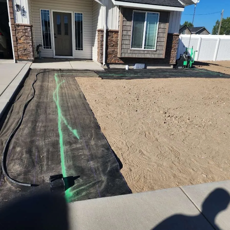 Affordable landscaping services for residential properties in Burley, ID by Premium Edge Curbing