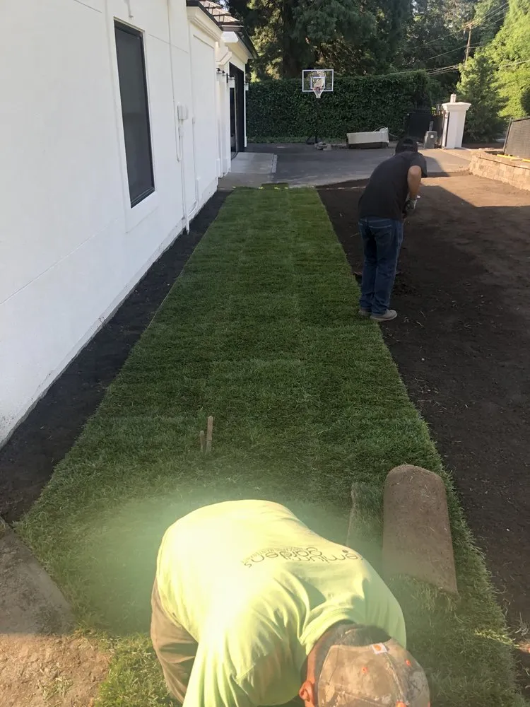 Professional lawn mowing service for beautiful yards across Woodburn, OR - Premium Gardens