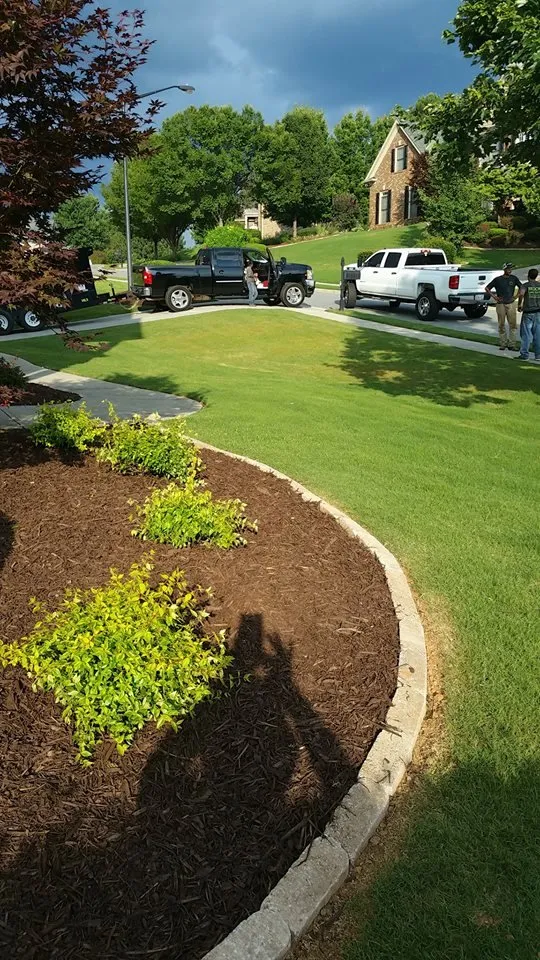 Reliable lawn mowing service in Atlanta, GA - Premium Green'z Landscape & Design