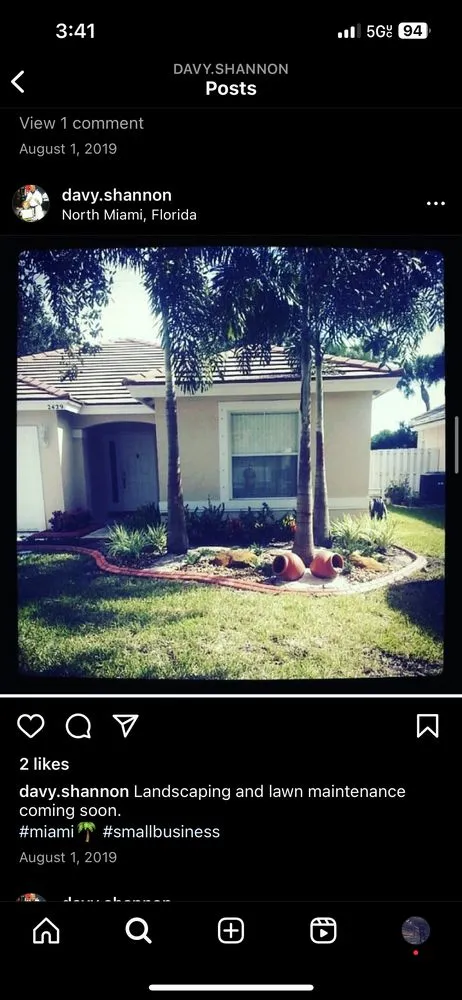 Custom landscape installation for beautiful yards across Miami Gardens, FL - Premium international Protection Property Group