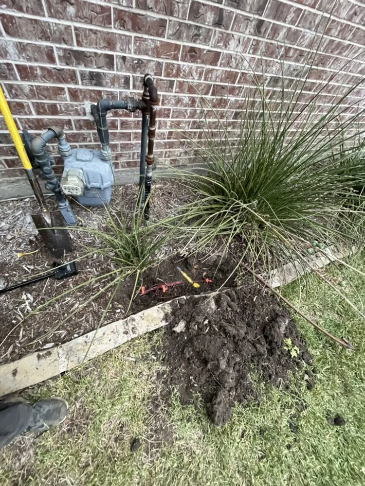 Custom landscape installation for homes in Anna, TX by Premium Irrigation & Drainage