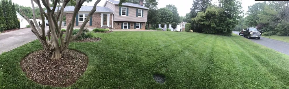 Custom landscape installation in Clemmons, NC - Premium Landscapes & Lawn Care