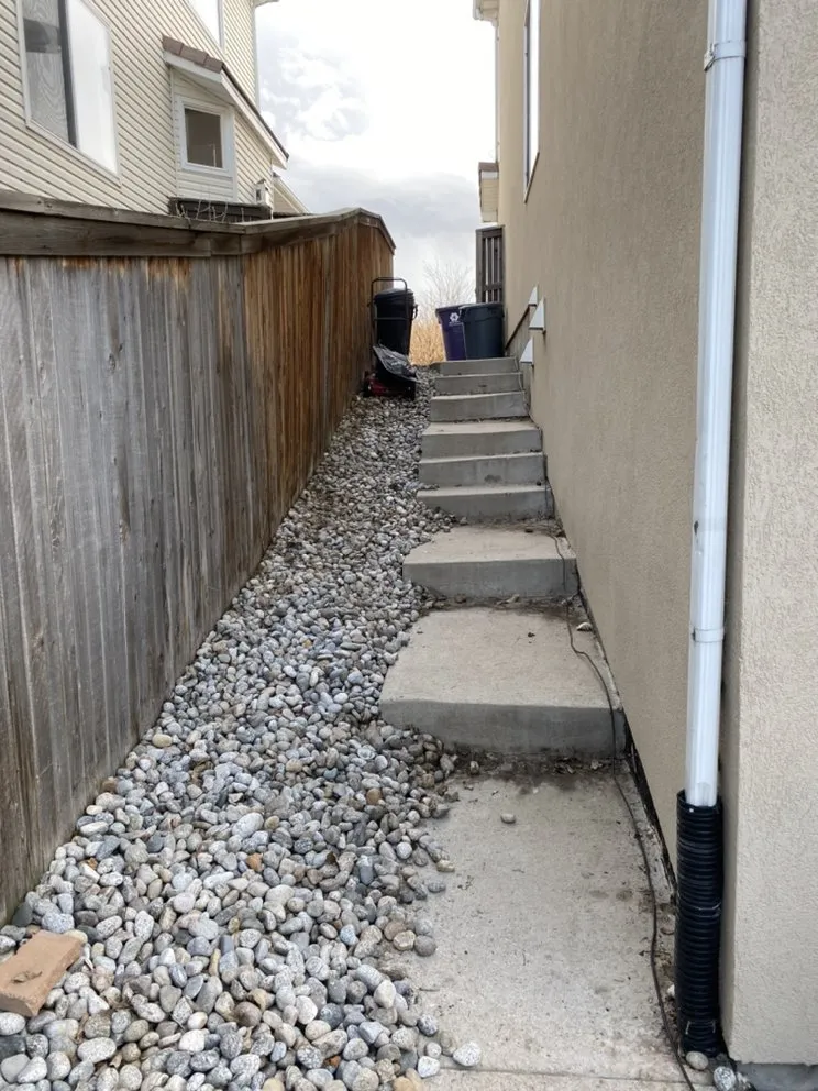 Professional garden landscaping in Denver, CO by Premium Landscaping & Concrete