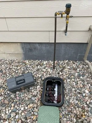 Premium Landscaping & Concrete Logo