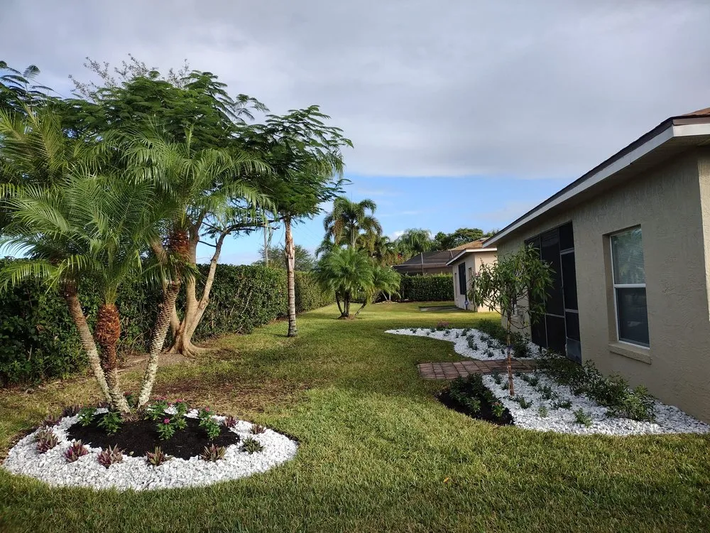 Trusted yard maintenance with custom design in Haines City, FL by Premium Landscaping Services