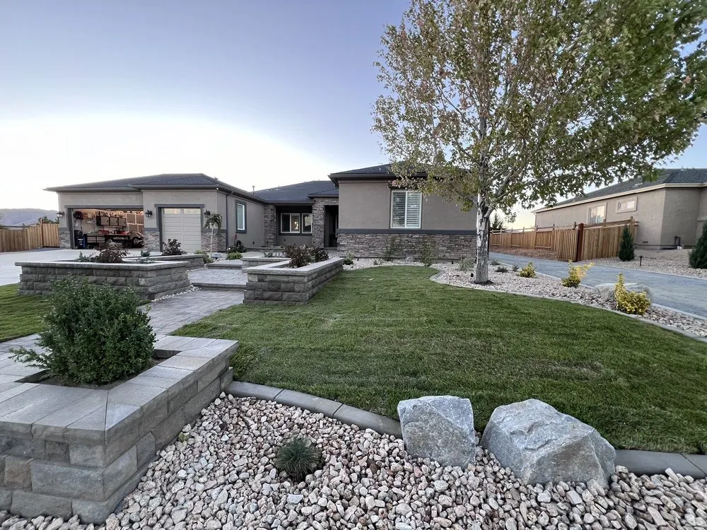 Top-rated landscape installation experts serving Sparks, NV - Premium Lawn & Landscapes