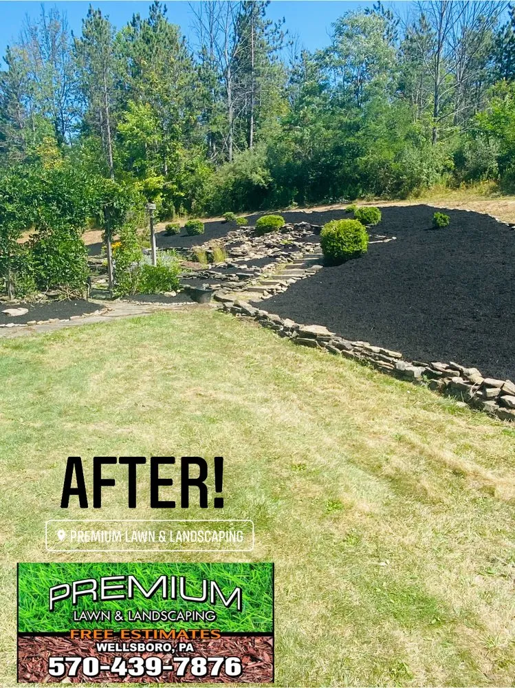 Local landscape design for residential properties across Wellsboro, PA - Premium Lawn & Landscaping