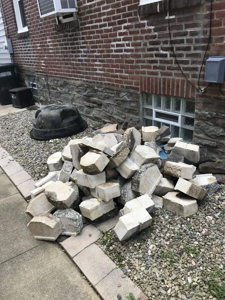 Reliable yard cleanup service for residential properties in Philadelphia, PA by Premium Lawn Care & Snow