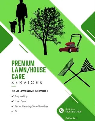 Premium Lawn House Care Services Logo