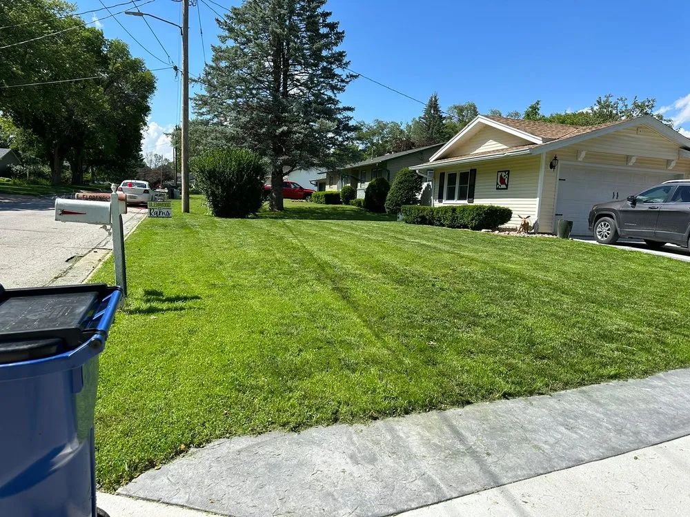 Custom yard cleanup service for beautiful yards across Riverton, IA - Premium Power Washing & Lawn Care