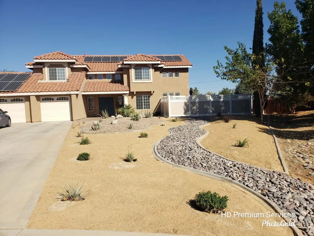 Reliable landscape design in Victorville, CA by Premium Services